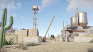 Abandoned Desert Military Base in Rust (Image via Facepunch Studios)
